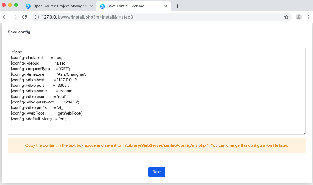 Brew Mysql Config