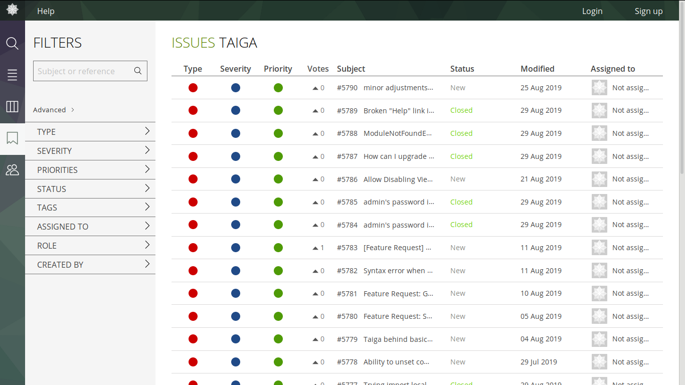 free server software for project management in open source